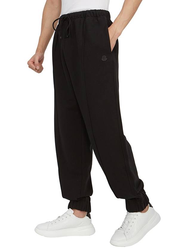 Alicia Keys Jersey Track Pants Black - MONCLER - BALAAN 6