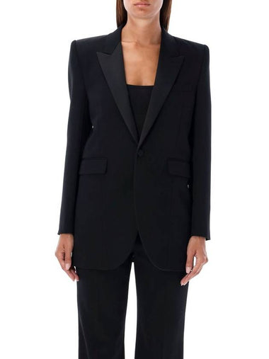 Saint Laurent Smocking Blazer - SAINT LAURENT - BALAAN 1