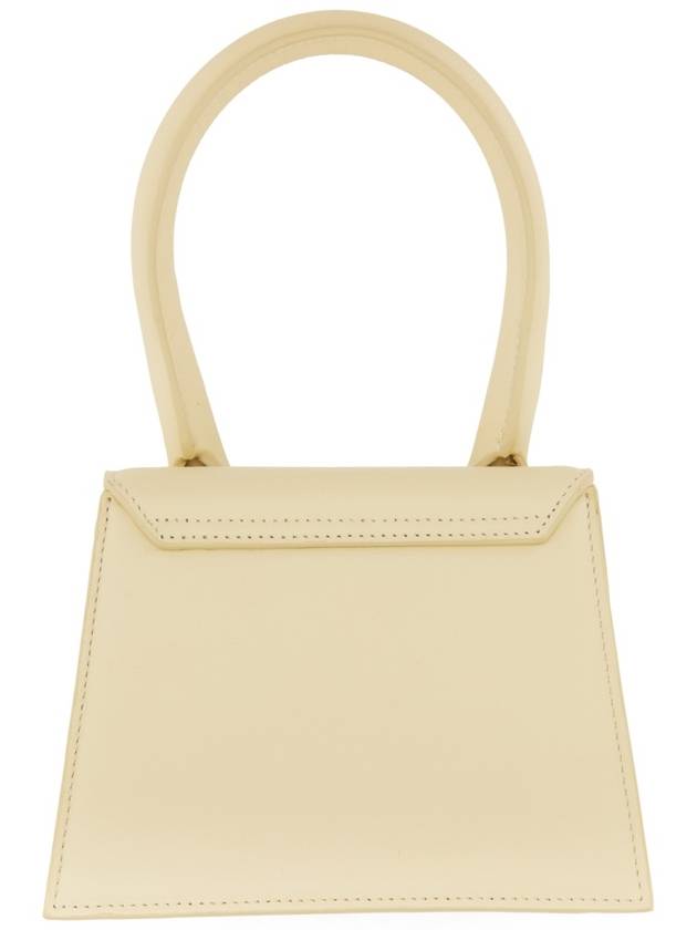 Le Chiquito Moyen Signature Mini Tote Bag Ivory - JACQUEMUS - BALAAN 4