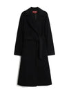 Brado virgin wool coat black 013 - MAX MARA - BALAAN 2