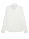 Classic Cotton Long Sleeve Shirt White - AMI - BALAAN 2