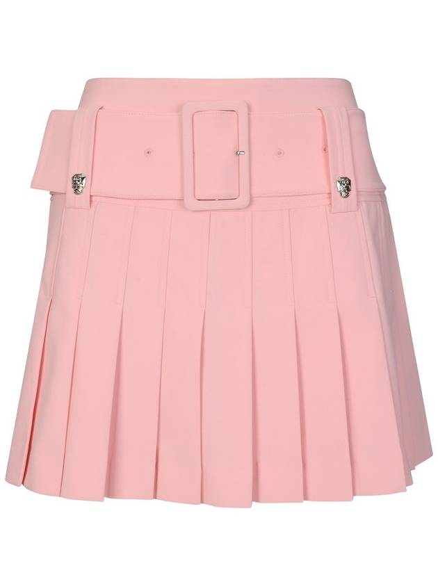 Skull Big Buckle Pleated Skirt CR - PASSARDI - BALAAN 3