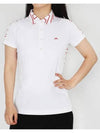 Women's Cara Polo Short Sleeve T-Shirt White - J.LINDEBERG - BALAAN 2