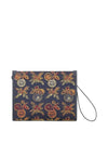 Medium Jacquard Clutch Bag Navy - ETRO - BALAAN 2