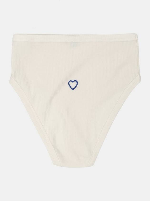 Highwaist Bell Heart Underpants - BASERANGE - BALAAN 2