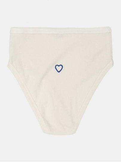 Highwaist Bell Heart Underpants - BASERANGE - BALAAN 2