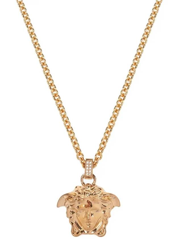 Medusa Pendant Necklace Gold - VERSACE - BALAAN 5