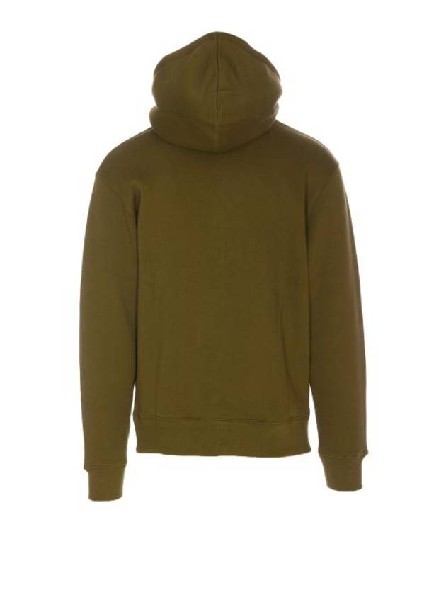 Bold Fox Head Patch Comfort Hoodie Green - MAISON KITSUNE - BALAAN 3