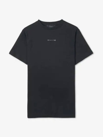 Mini Logo Short Sleeve T-Shirt Black - 1017 ALYX 9SM - BALAAN 2