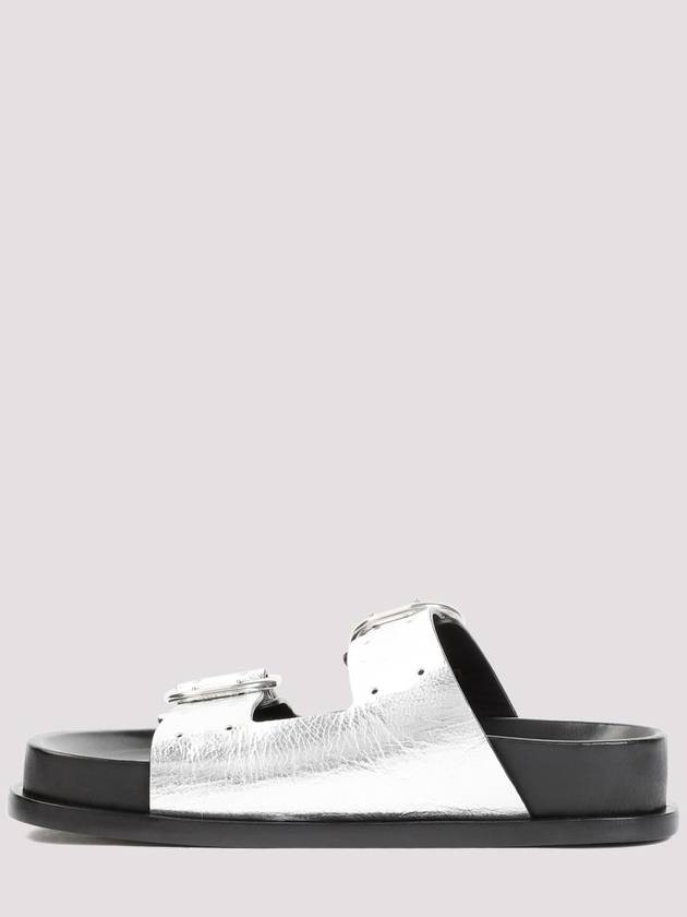 Flat Shoes J15WP0090 P5802042 SILVER - JIL SANDER - BALAAN 3