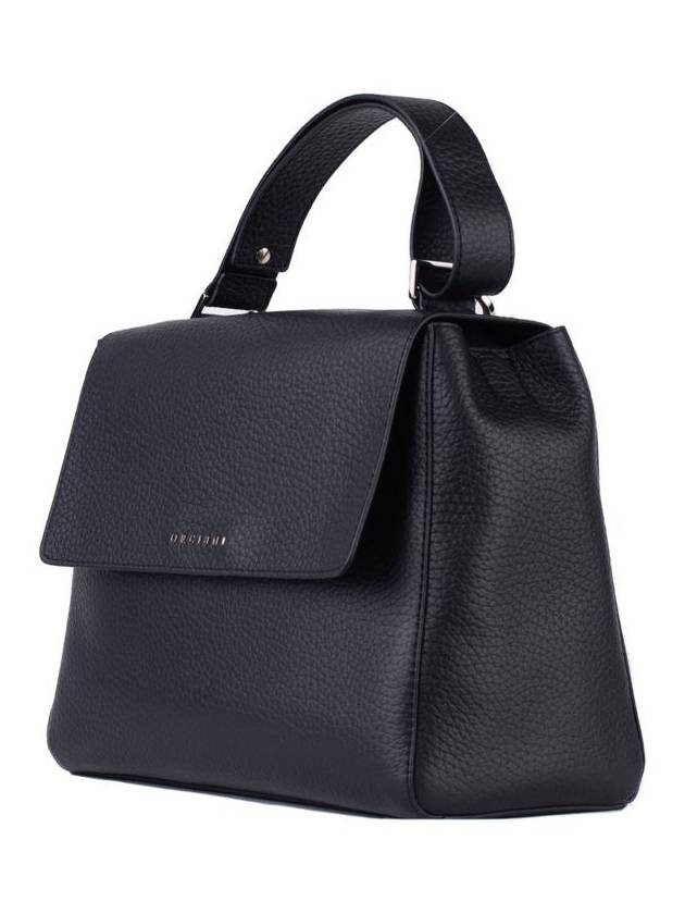 Orciani Sveva Medium Soft Black Bag - ORCIANI - BALAAN 3