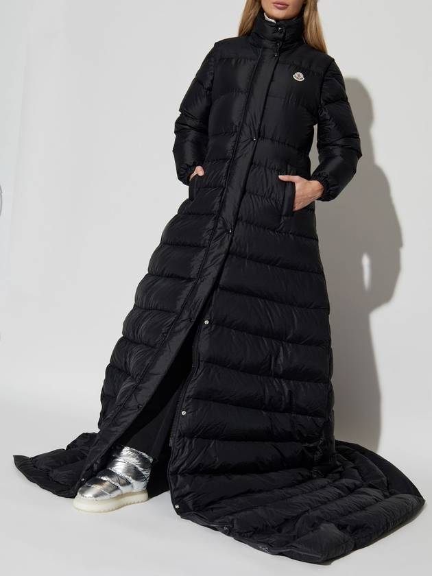 Verone 2 In 1 Long Down Padding Black - MONCLER - BALAAN 4