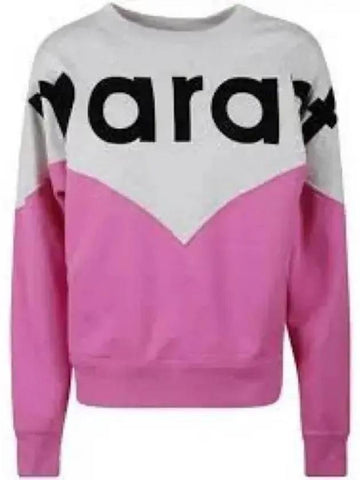 Houston Logo Sweatshirt Pink Multicolor SW0006FAA1M08EFUBK - ISABEL MARANT - BALAAN 1