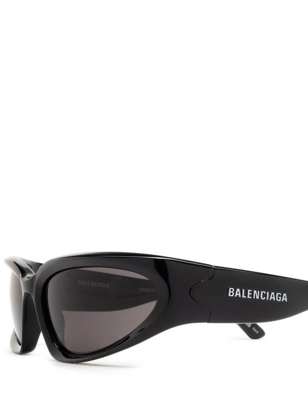 Eyewear Swift Acetate Oval Frame Sunglasses Black - BALENCIAGA - BALAAN 5