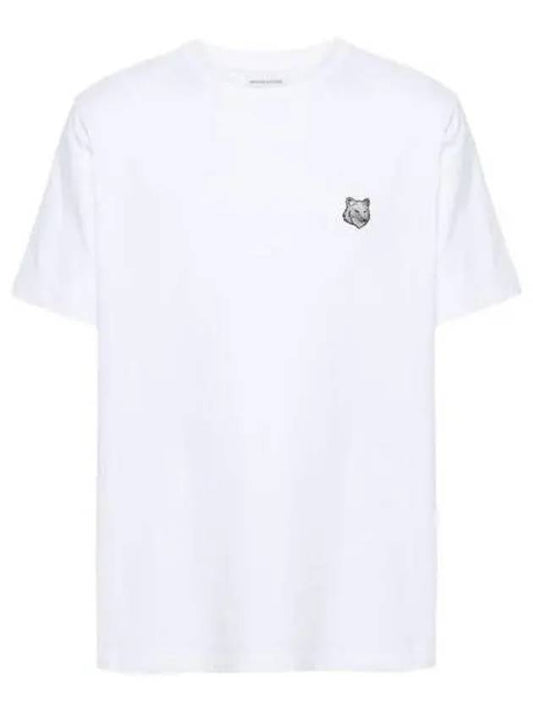 Bold Fox Head Patch Comfort Short Slevee T-Shirt White - MAISON KITSUNE - BALAAN 2