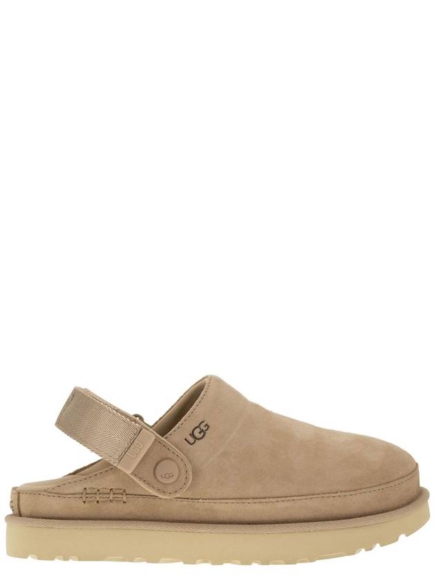 Women's Golden Star Suede Clog Mule Beige - UGG - BALAAN 2