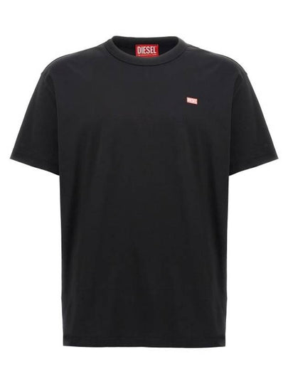 T Miegor Crew Neck Short Sleeve T-Shirt Black - DIESEL - BALAAN 2