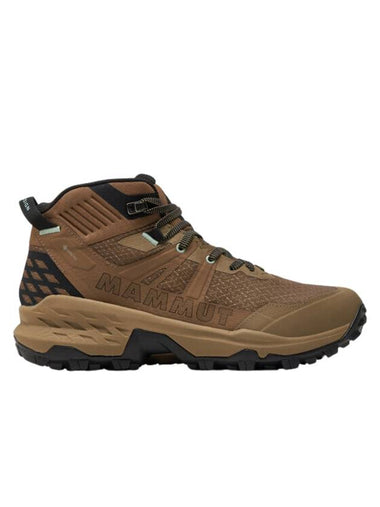 Women's Sertig II Mid Low Top Sneakers Dark Sand - MAMMUT - BALAAN 1