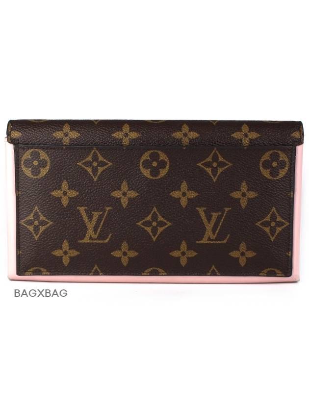 LV Flor Long Wallet Pink LV42WT001 - LOUIS VUITTON - BALAAN 3