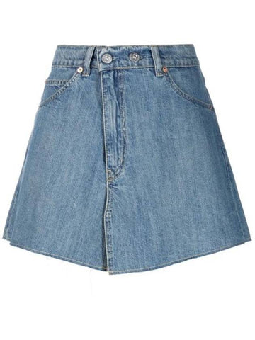 Mini Skirt W2234WM BLUE DENIM - OUR LEGACY - BALAAN 1