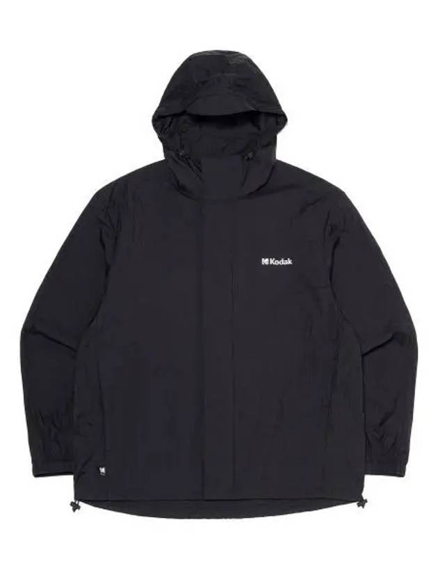 KODAK small logo ultra light hooded jacket BLACK - KODO - BALAAN 1