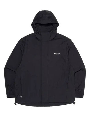 KODAK small logo ultra light hooded jacket BLACK - KODO - BALAAN 1