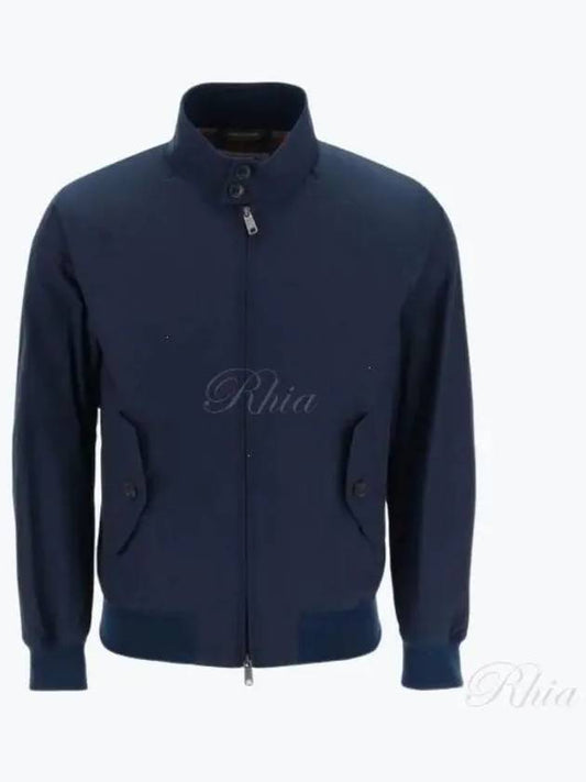 G9 Classic Original Harrington Zip-Up Jacket Navy - BARACUTA - BALAAN 2