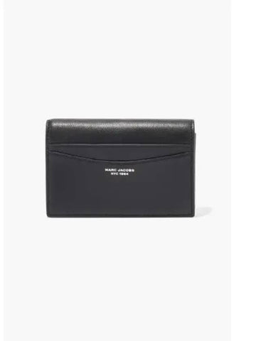 Slim 84 The Small Bifold Wallet Black MBACS23002BKX - MARC JACOBS - BALAAN 1