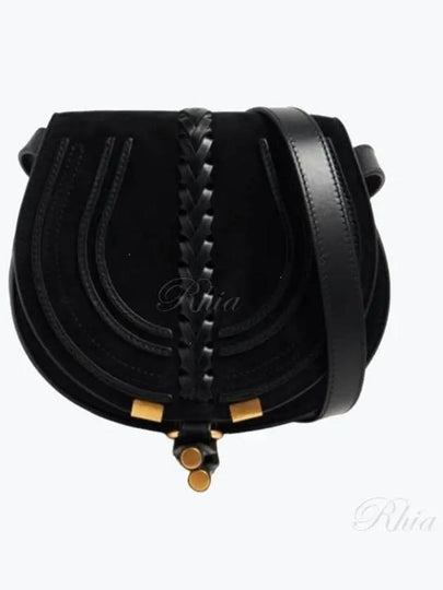 Marcie Small Saddle Cross Bag Black - CHLOE - BALAAN 2