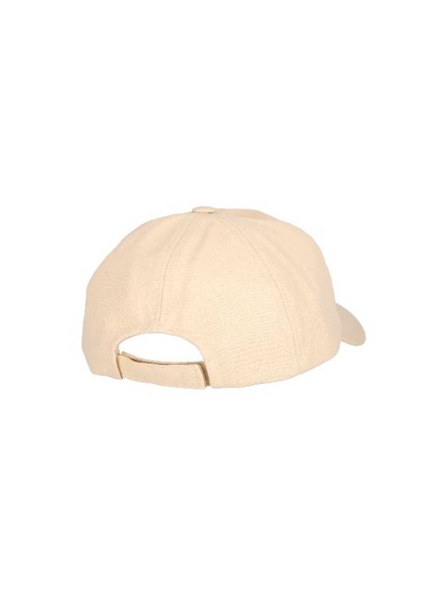 Tyron Embroidered Logo Ball Cap Ivory - ISABEL MARANT - BALAAN 3