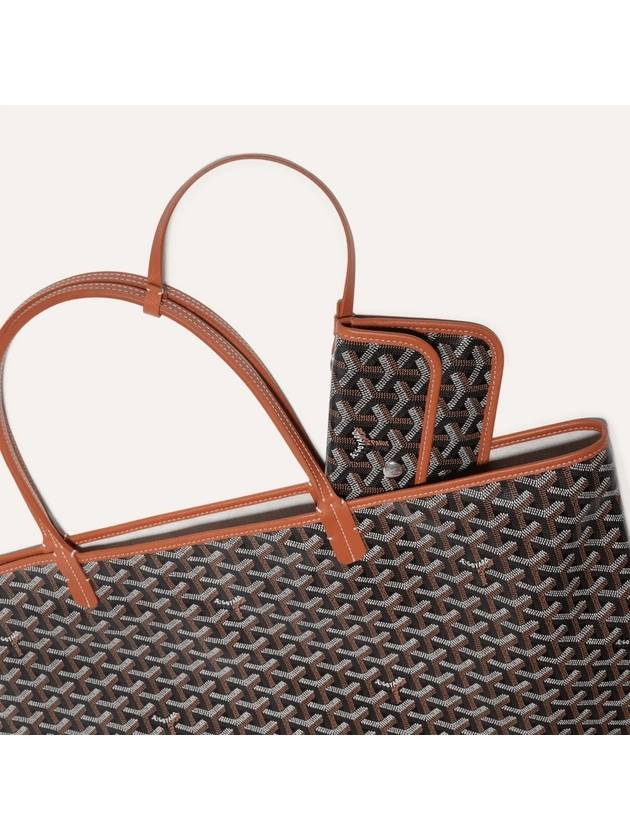 Saint Louis GM Tote Bag Black Tan - GOYARD - BALAAN 5