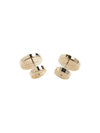 Enameled Metal Earrings White - MIU MIU - BALAAN 3