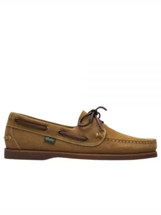 Bath Suede Boat Shoes Brown - PARABOOT - BALAAN 2