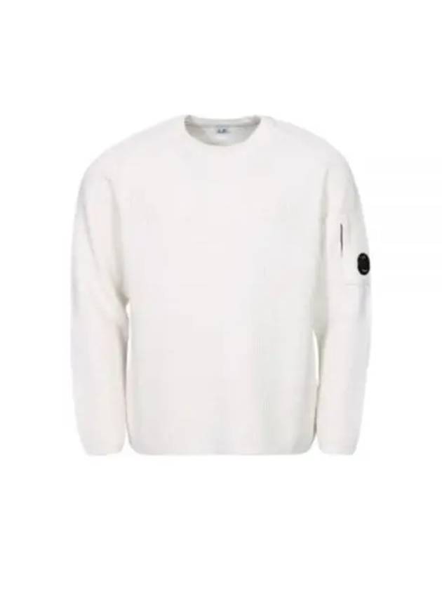 CP Company Chenille Cotton Crew Neck Knit Sweater 17CMKN040A 005558G 103 - CP COMPANY - BALAAN 2