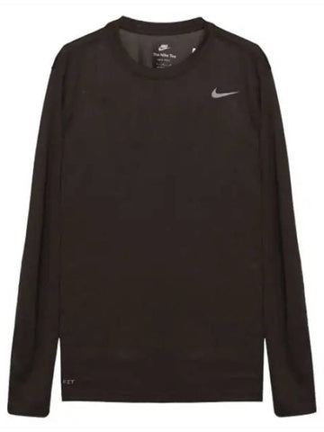 Team Legend Long Sleeve Crew T Shirt - NIKE - BALAAN 1