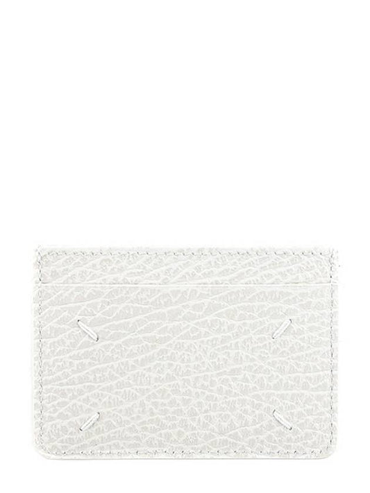 Stitched Card Wallet Ivory - MAISON MARGIELA - BALAAN.