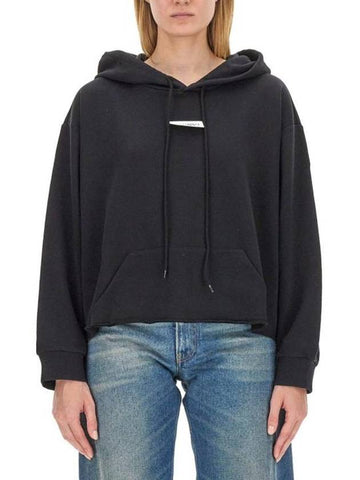 Numbering Logo Hoodie Black - MAISON MARGIELA - BALAAN 1