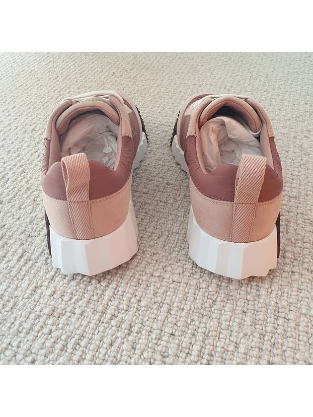 Bouncing Parachute Fabric Low Top Sneakers Rose - HERMES - BALAAN 6