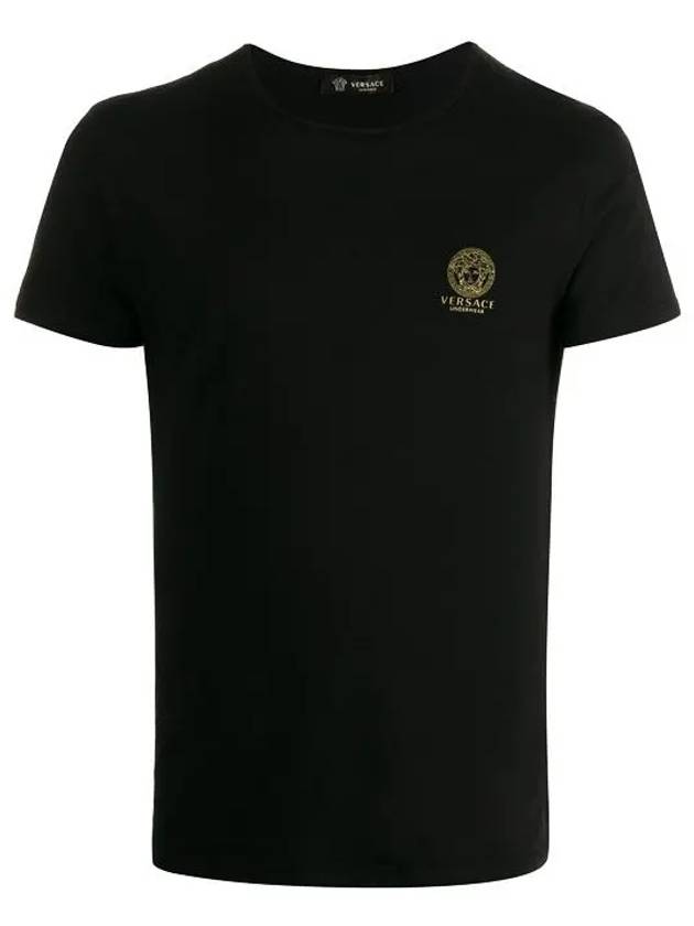 Medusa Logo Under Short Sleeve T-Shirt Black 2 Pack - VERSACE - BALAAN 3