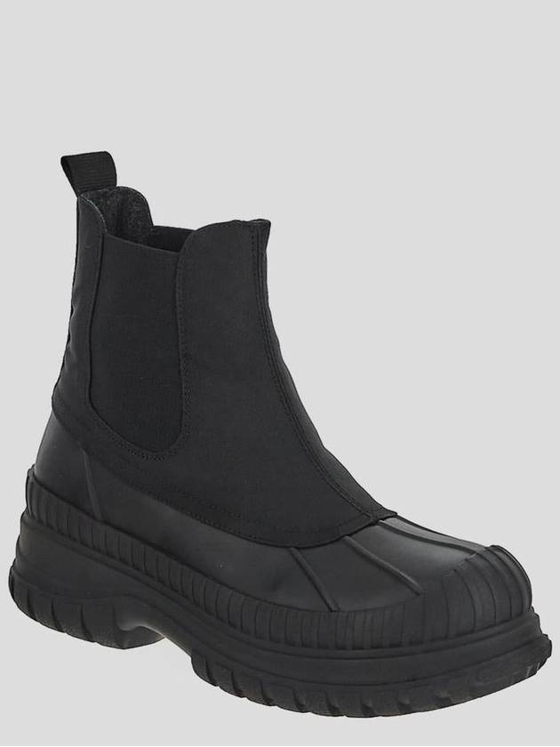 Outdoor Chelsea Boots Black - GANNI - BALAAN 3