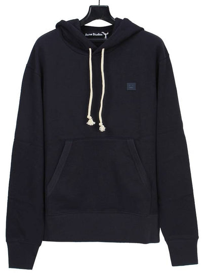 Face Patch Logo Hoodie Navy - ACNE STUDIOS - BALAAN 2