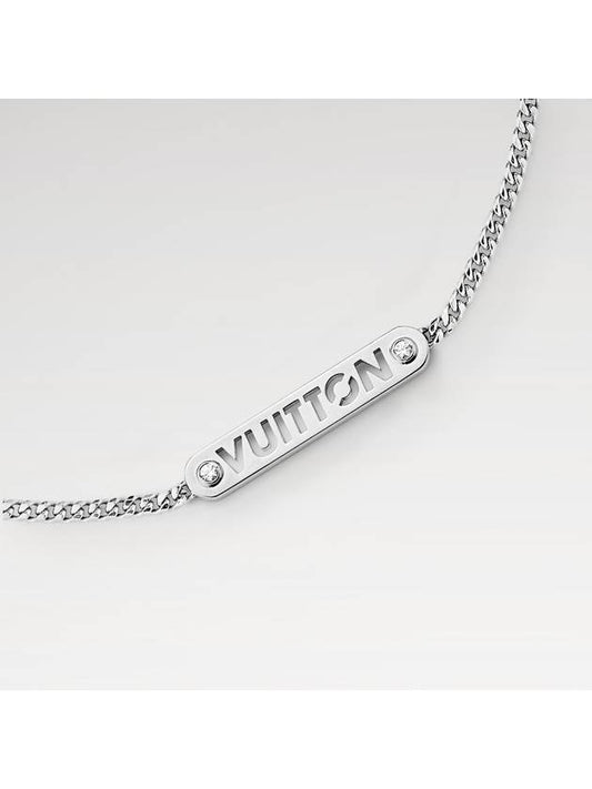 Men's LV ID Necklace M01154 - LOUIS VUITTON - BALAAN 2