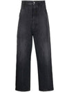 Men's Alex Fit Jeans Black - AMI - BALAAN 1