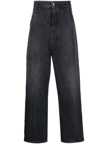 Men's Alex Fit Jeans Black - AMI - BALAAN 1