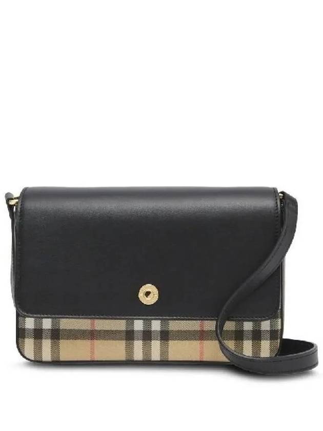 Vintage Check New Hampshire Penny Cross Bag Black - BURBERRY - BALAAN 3