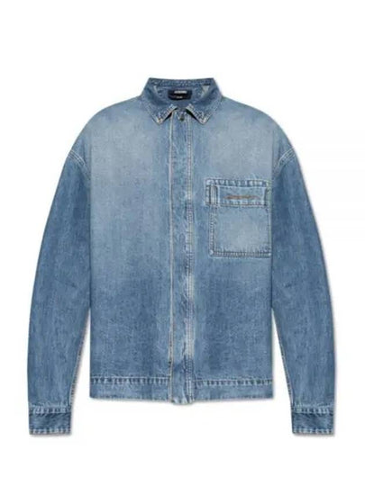 La Chemise De Nimes Denim Jacket Blue - JACQUEMUS - BALAAN 2