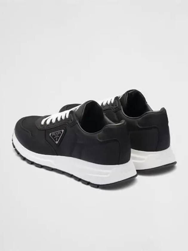 Prax 1 Re-Nylon Low Top Sneakers Black - PRADA - BALAAN 5