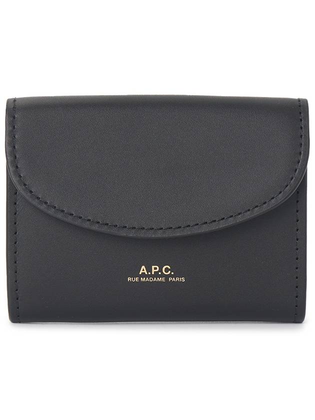 Geneve Flap Card Wallet Black - A.P.C. - BALAAN 2