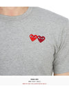 Double Heart Waffen Men's Short Sleeve TShirt AZ T226 051 3 - COMME DES GARCONS - BALAAN 8