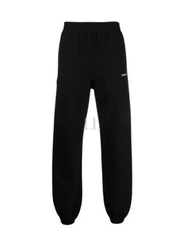 Diag Print Track Pants Black - OFF WHITE - BALAAN 2